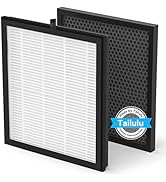 Tailulu Air Purifier Filter for HQKJ-180 Air Purifier, H14Grade True HEPA for Large Room Filter A...