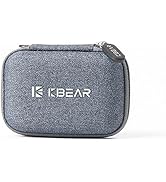 H HIFIHEAR in Ear Monitor Headphone Carrying Case, KBEAR Wired Earbuds Case Travel Portable Stora...