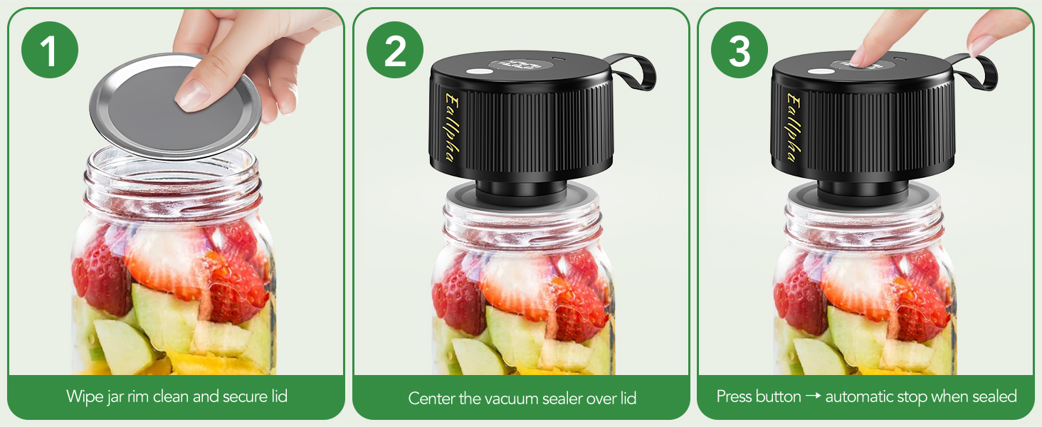 electric mason jars vacuum sealer kit