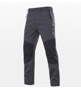 DEWBU Heated Pants for Men with 12V Battery Pack Fleece Lined Outdoor Softshell Pants Electric He...