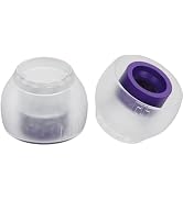6 PCS/3 Pairs TRI Clarion Earbud Tips Replacement Silicone Tips for Earphone Headphones, 4.50mm-5...