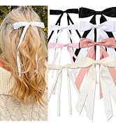 8 PCS Hair Bows for Women Girls,Bow-knot Hair Clips for Women Thick Hair &amp; Thin Hair,Big Bows Hai...