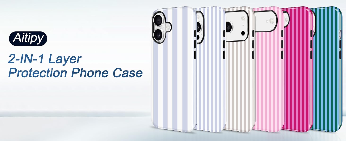striped phone case