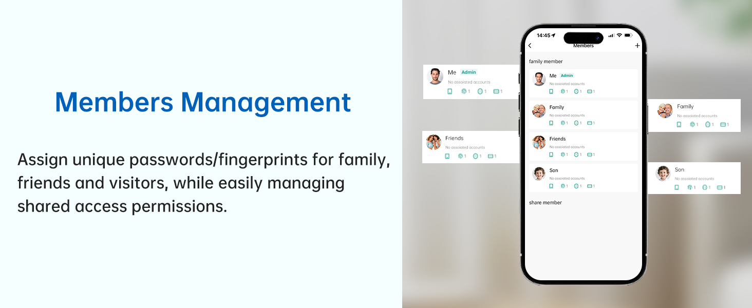 People management and sharing