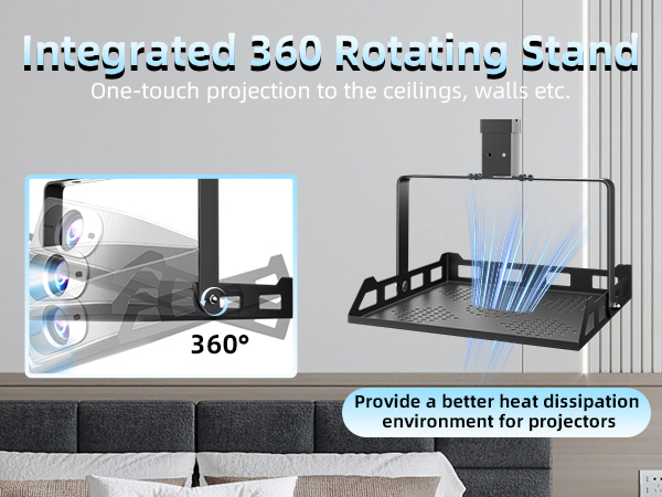 projector wall mount