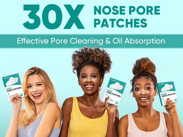 30 X NOSE PORE PATCHES