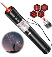 [Professional] Rechargeable Red Laser Pointer High Power Red Beam Laser Light Long Distance Range...