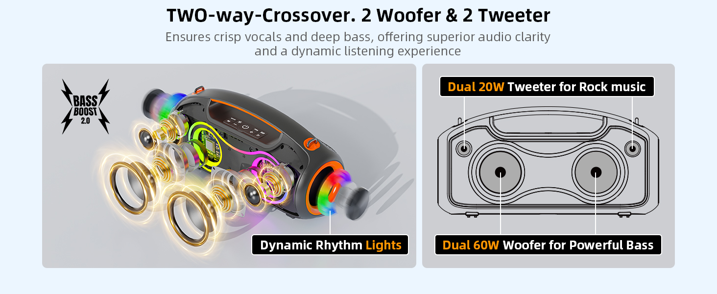 Portable Bluetooth speaker