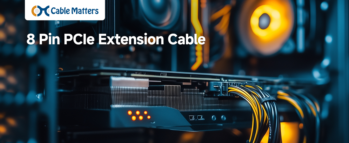 8 Pin PCIe Extension Cable