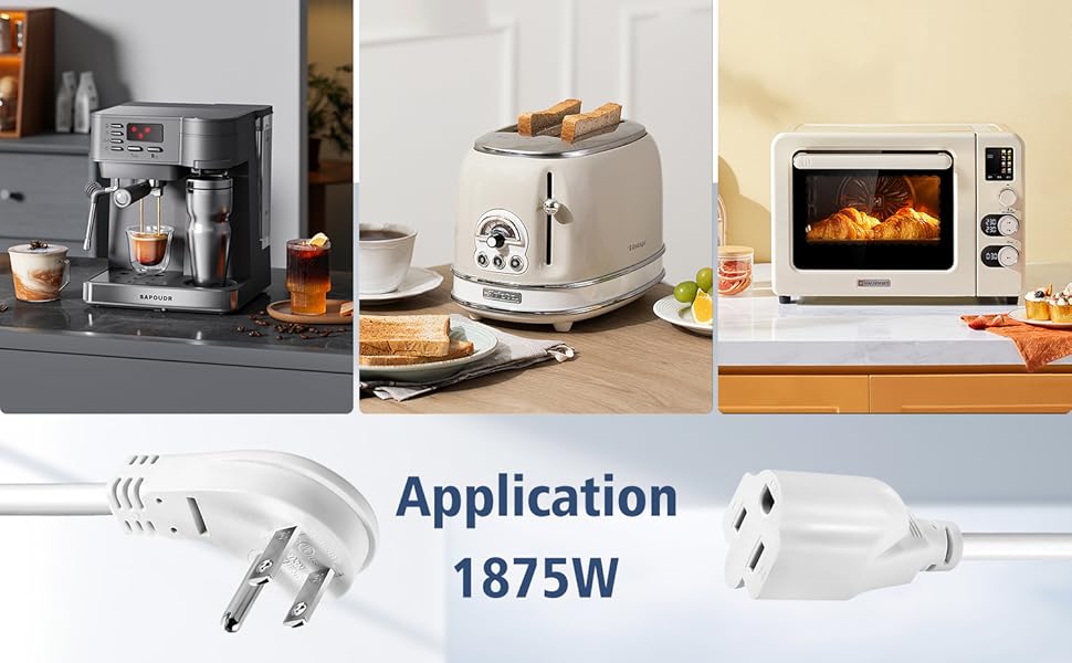 Flat Plug Extension Cord