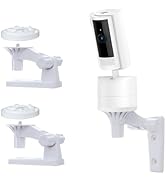 Wall Mount Only Compatible with Ring Pan-Tilt Indoor Cam (2024 Release),180°Adjustable Camera Mou...