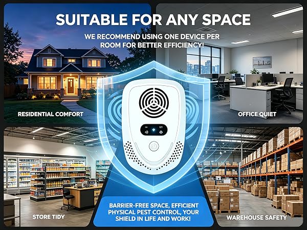 2026 Upgraded Ultrasonic Pest &amp;amp; Insect Repeller