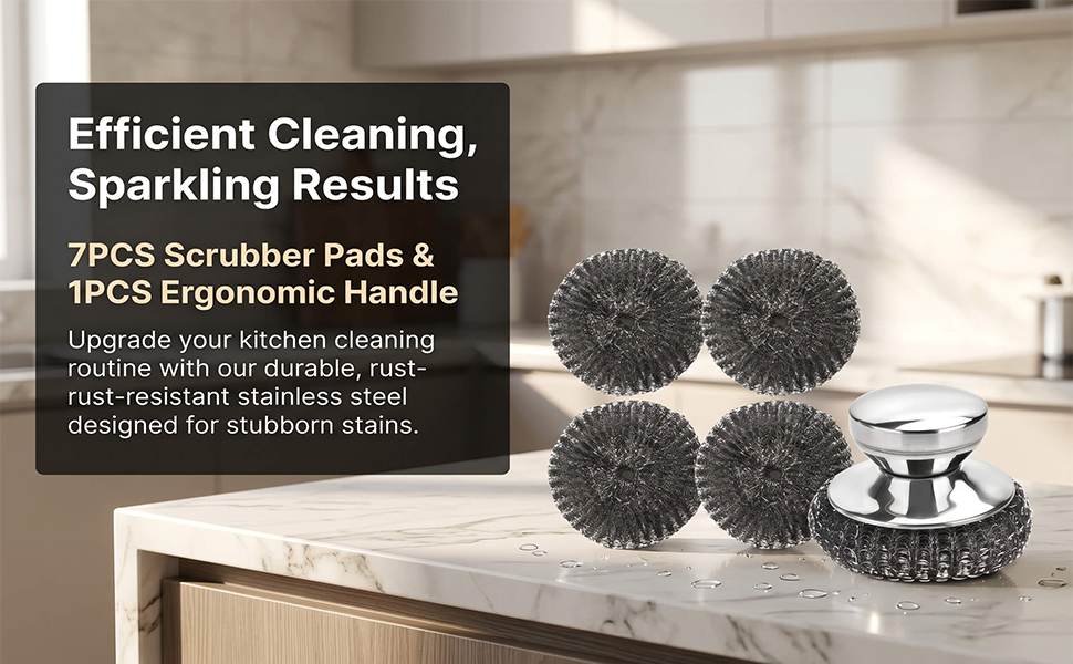 steel wool scrubber