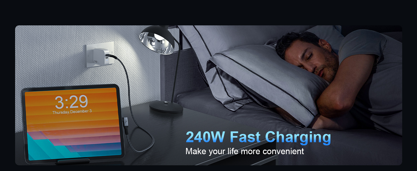 240w usb c thunderbolt 4 cable 