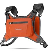 Trailoom Running Chest Pack, Reflective Vest, Water Repellent, Phone Holder, Workout Bag for Runn...