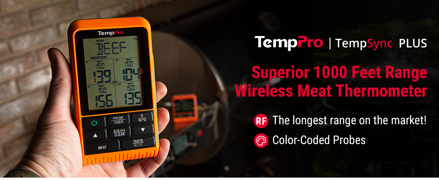 meater thermometer wireless meat thermometer bluetooth meat thermometer thermopro