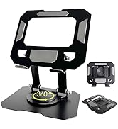 YTDSUP Tablet Stand for iPad, 360° Rotating Desktop Holder, Carbon Steel Adjustable Foldable Desk...