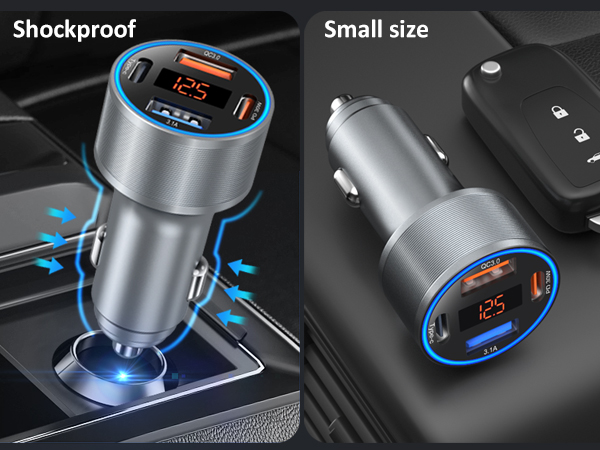 cigarette lighter usb charger plug adapter