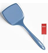 Silicone Pancake Spatula Turner with Lengthened Handle&amp; Seamless Design, Heat Resistant Cooking S...
