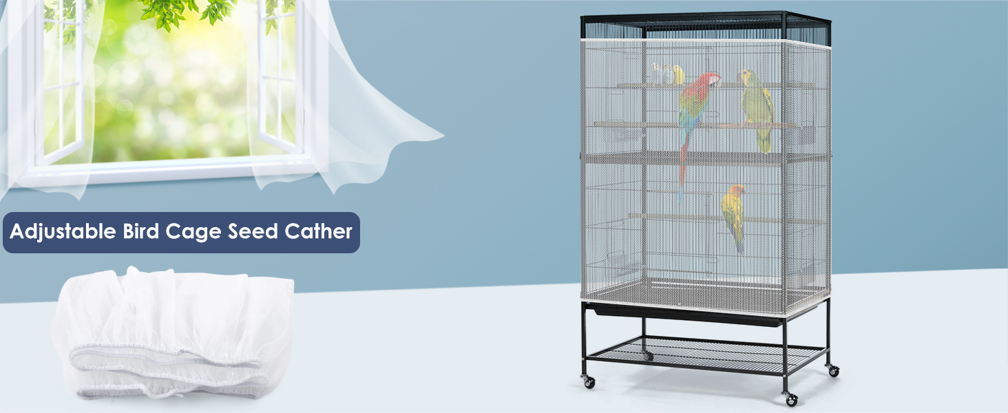 bird cage net cover