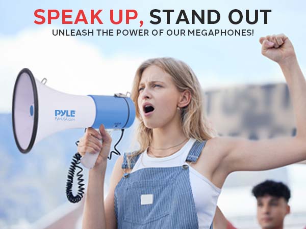 Megaphone Megaphone speaker Megaphone for teachers Bullhorn megaphone megaphone rechargeable