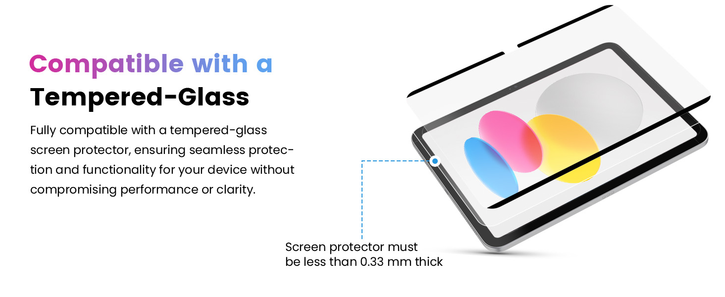Magnetic Paper Screen Protector for iPad