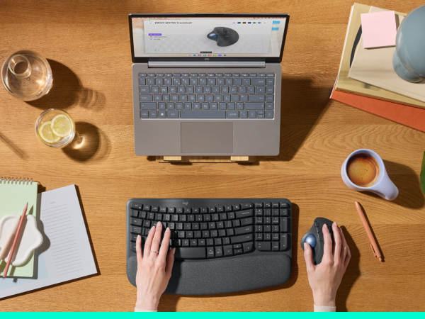 Logitech ERGO M575S Wireless Trackball Ergonomic Mouse