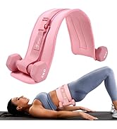 Exercise Hip Thrust Belt - Dumbbell Hip Thrust Belt, Thicken &amp; Widen, Comfortable for Dumbbells, ...