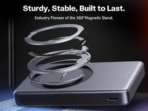 Sturdy, Stable, Built to Last. Industry Pioneer of the 360° Magnetic Stand.