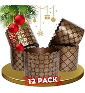 Easter Bread Forms Paska Bread Mold Kulich Paskha Pantone 12pcs Medium 350 gramm - Pan Stampo Per...