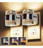 L LOHAS LED 2 Pack 3CCT Night Lights Plug into Wall, 3000K/4000k/5000K Adjustable Color Temperatu...