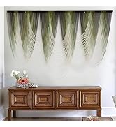 Macrame Wall Hanging Dip-Dyed Large Macrame Wall Decor Yarn Tapestry 57" W x 41" L For Headboard ...