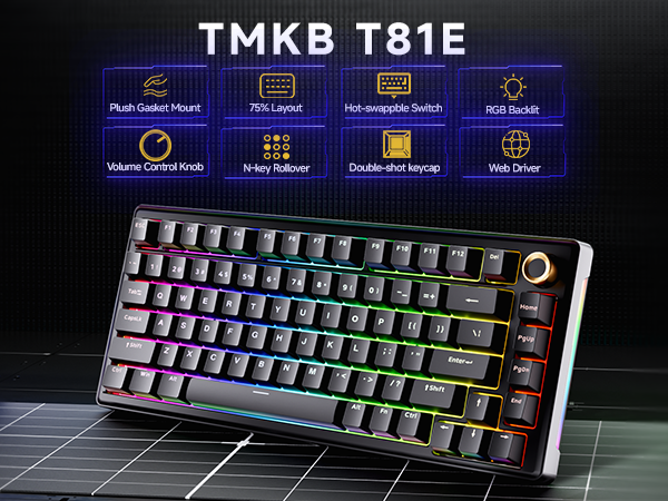 75% Mechanical Gaming Keyboard