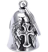 Motorcycle Men and Women Bell - Motorcycle Black Angel Bell, Christmas and Thanksgiving Gift