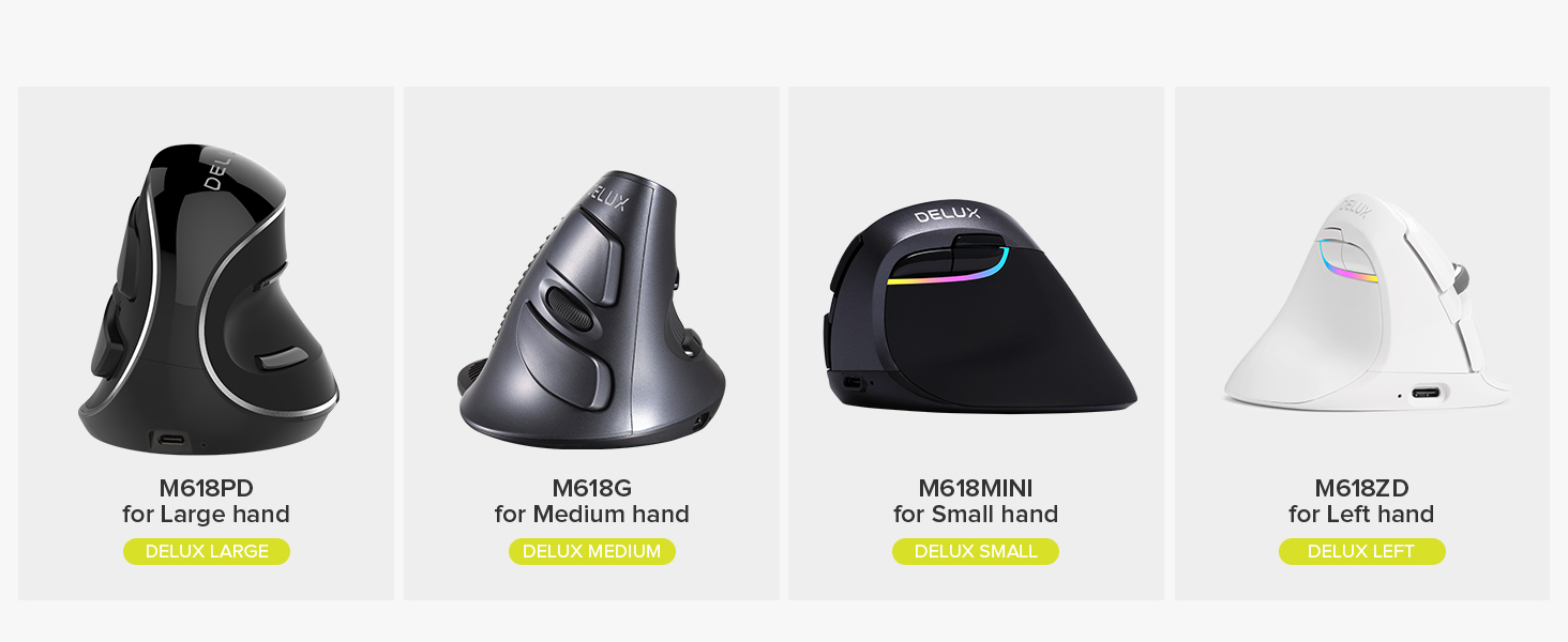 ergonomic mouse series