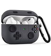 AirPod Pro 2 Case Cover, KOREDA Cute Funny Game Silicone Protective Case with Keychain for Airpod...