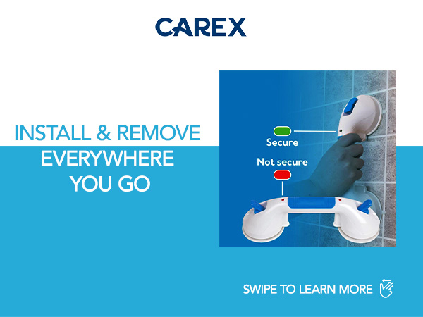 Suction Shower Grab Bar