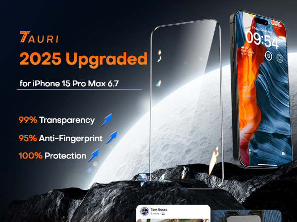 15 Pro Max screen protector
