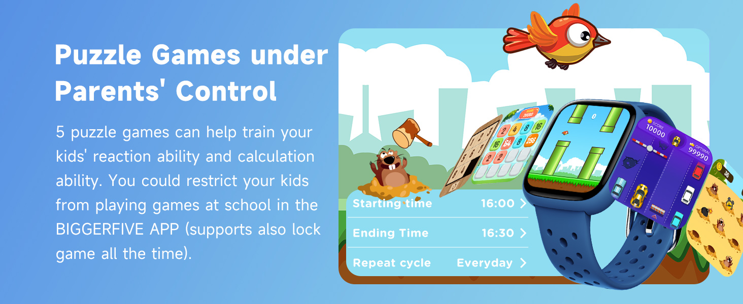puzzle games parent control