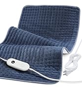 Heating Pad for Back Pain Relief, 17" X 33" XXX-Large Heating Pads for Cramps,Electric Heating Pa...
