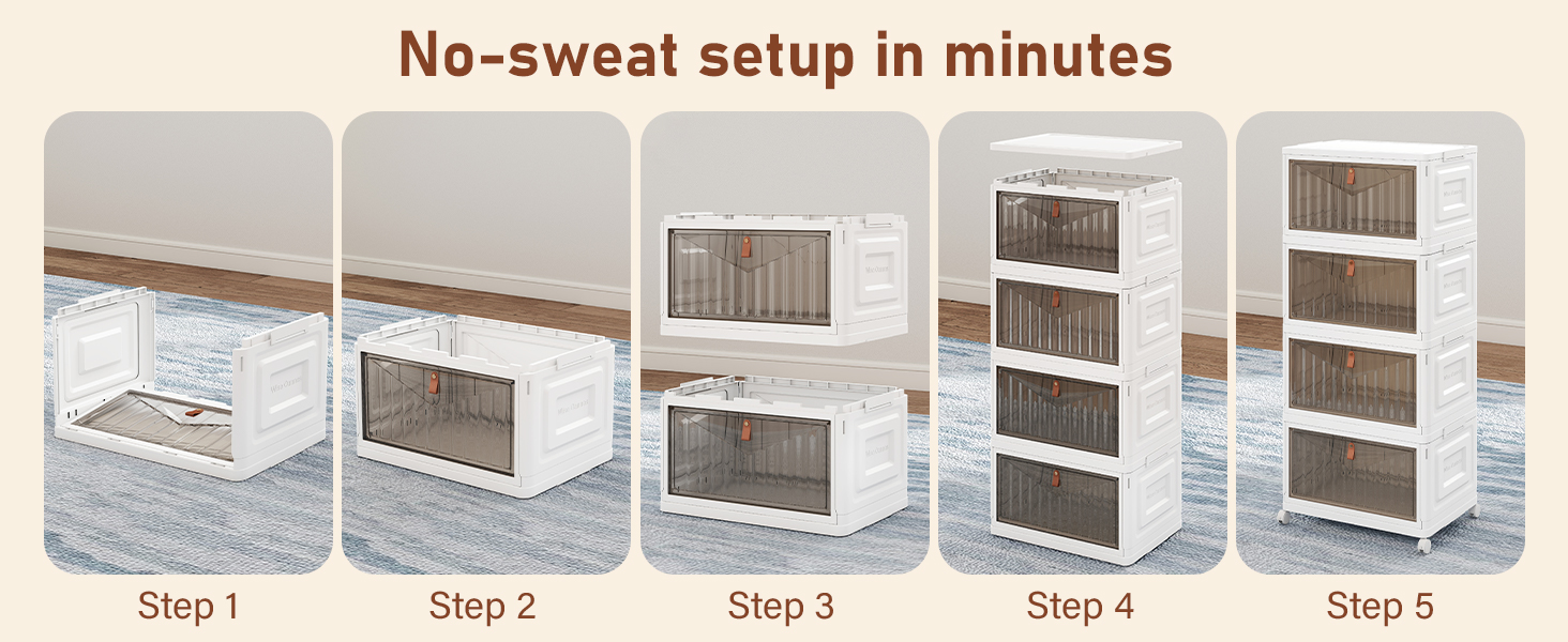 storage bins with lids