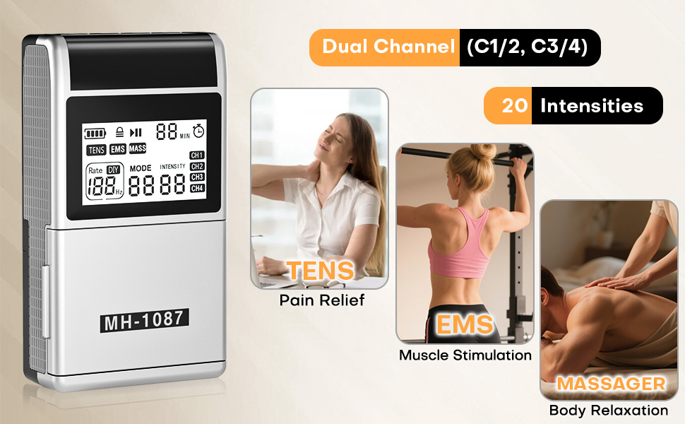 TENS EMS Muscle Stimulator Unit