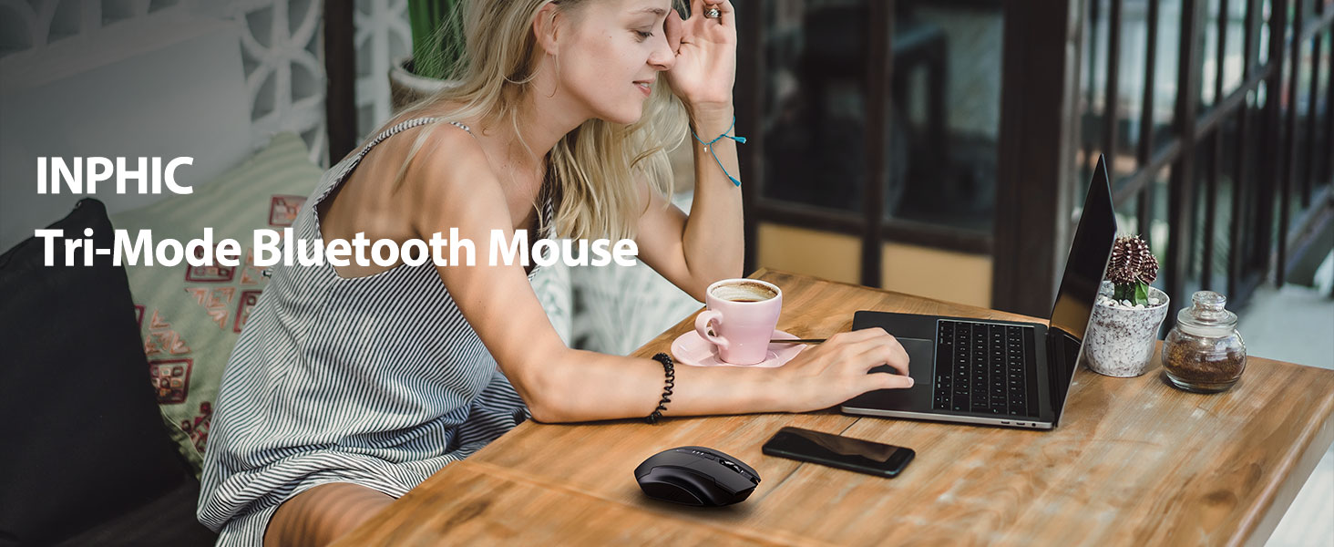 inphic bluetooth mouse wireless