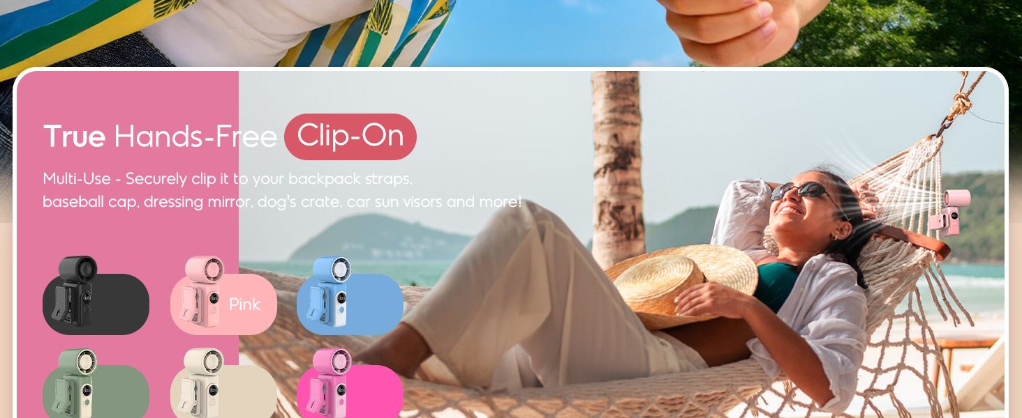 clip on fan for concert clip on fan for cruise clip on fan for desk clip on fan for baby carrier