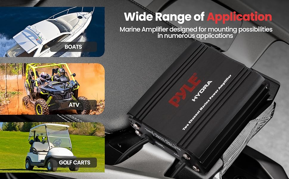 2-Channel Marine Amplifier Receiver; Marine Amplifier; Amplifier