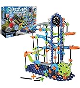 Discovery #MINDBLOWN 321-Piece Marble Run Construction and Building Kit for Kids
