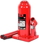 DNA MOTORING 10 tons / 22046.2 lbs Lifting Automotive Welded Hydraulic Bottle Jack for Repair Veh...