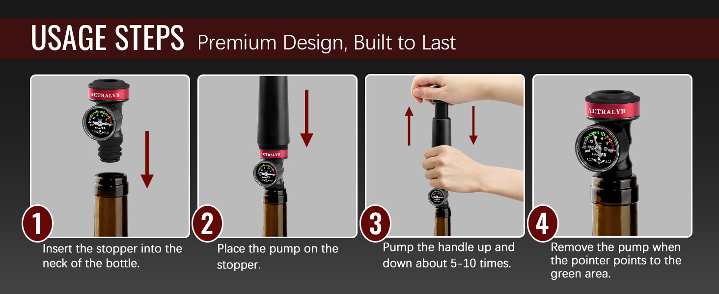 how to use the vacuum saver