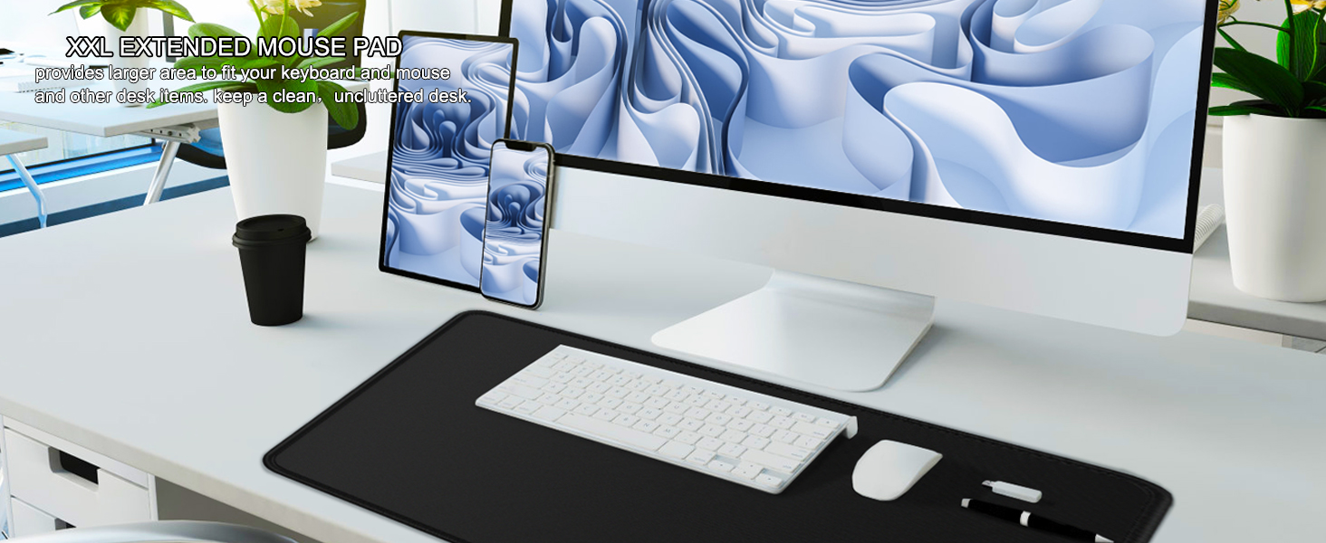 Large Gaming Mouse Pad, (31.5 x 15.7 in) E