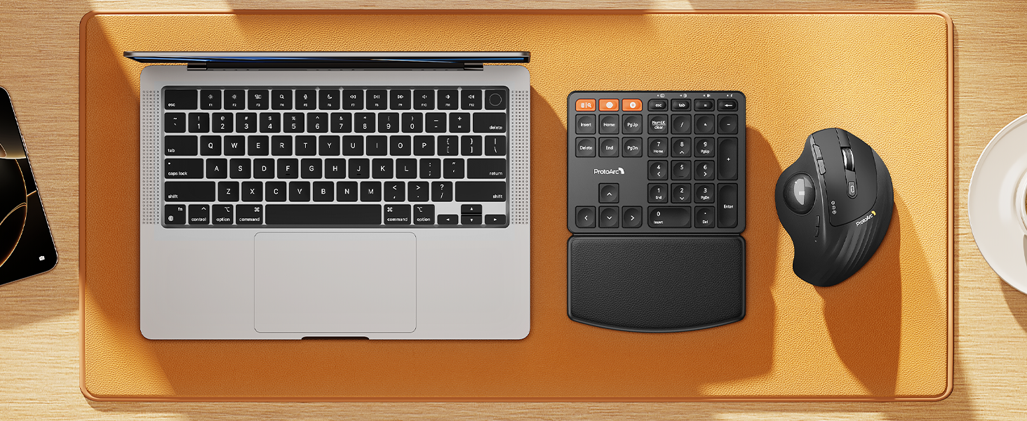 EM01 NL mouse + EK04 N number pad (2)